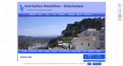 Desktop Screenshot of kythira.info